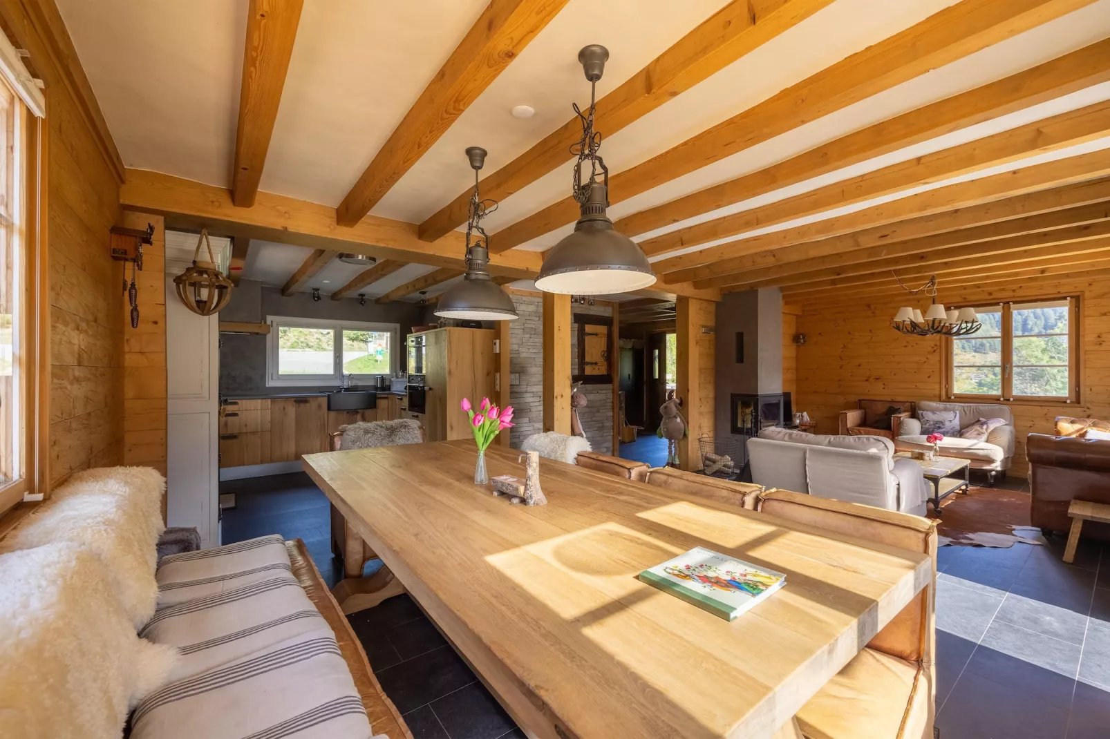 Chalet Verrel-Esszimmer
