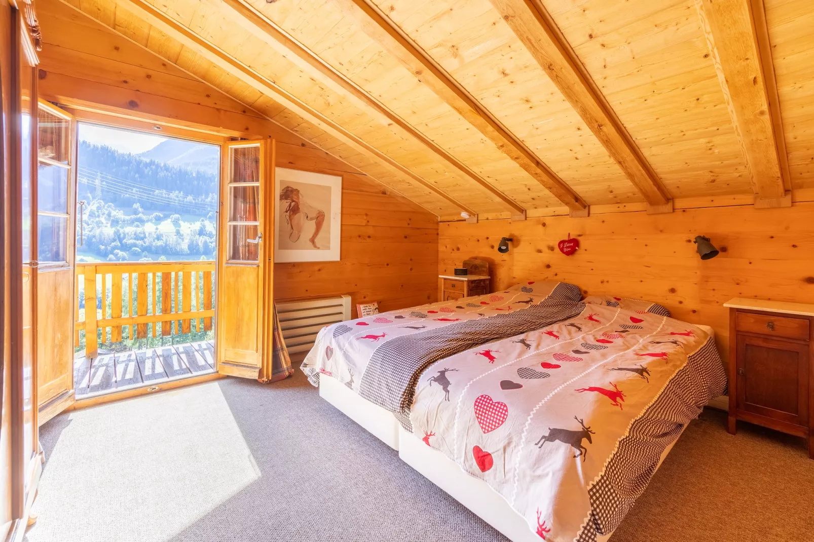 Chalet Verrel-Schlafzimmer