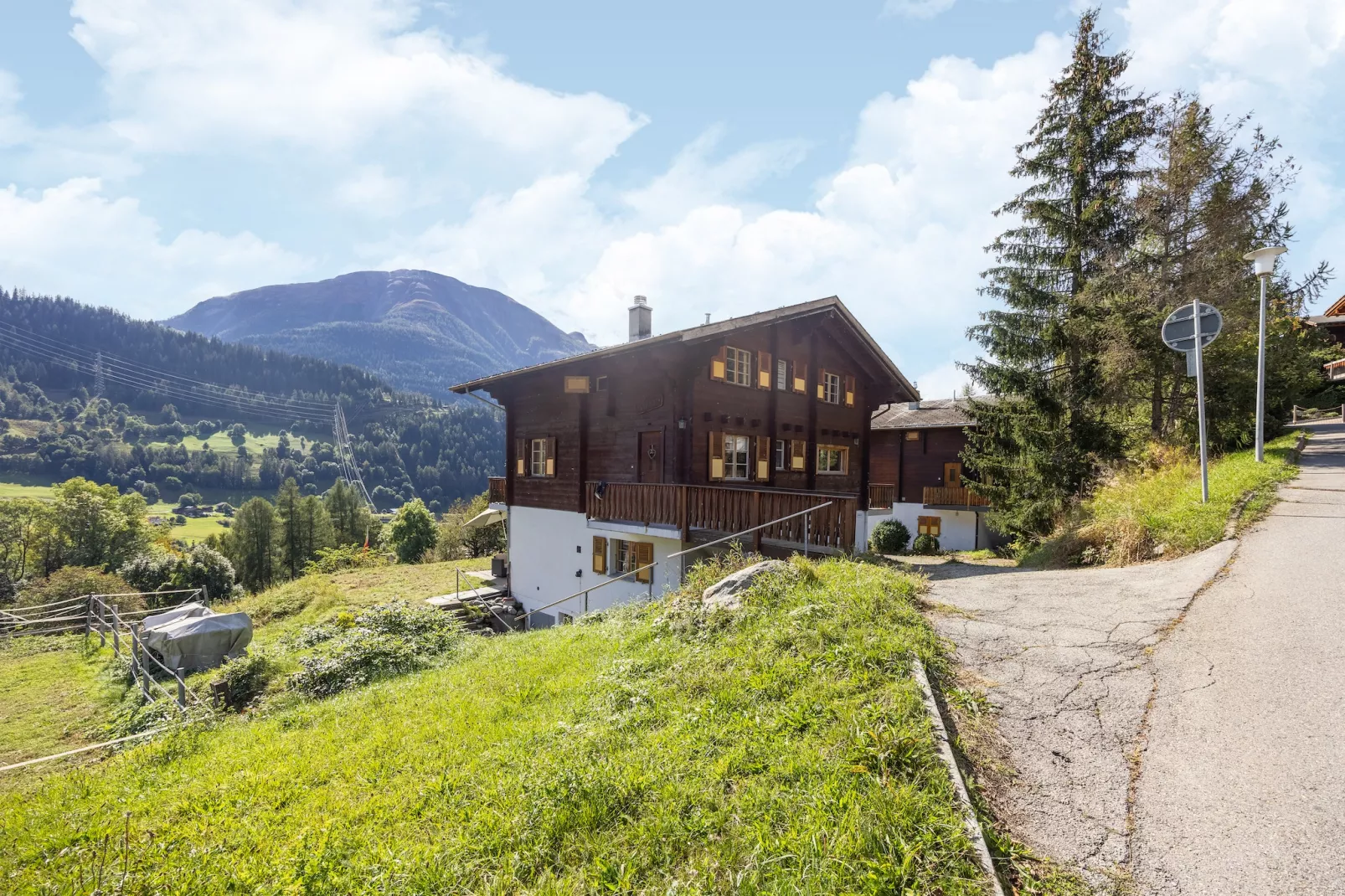 Chalet Verrel-Gärten Sommer