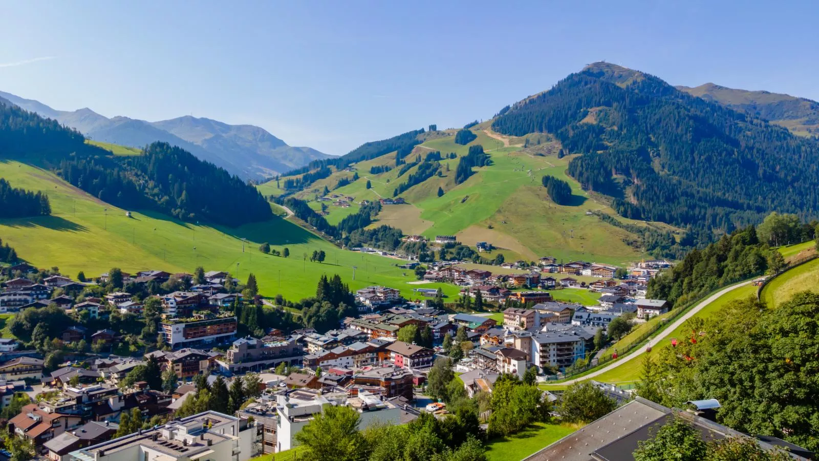 Traumlage Ski in - Ski out-Areas summer 1km