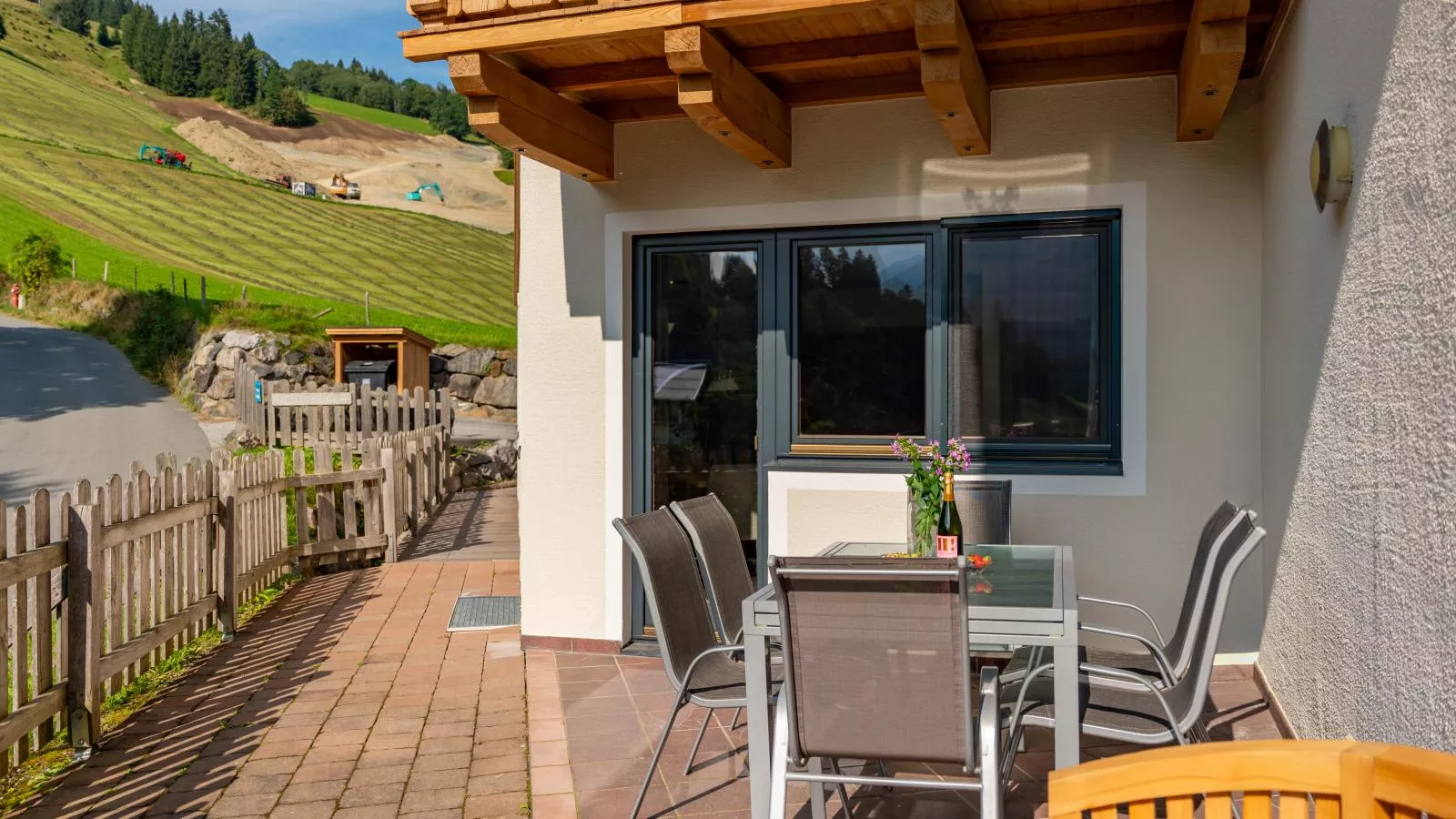 Hasenbach Ski in - Ski Out-Terrace balcony