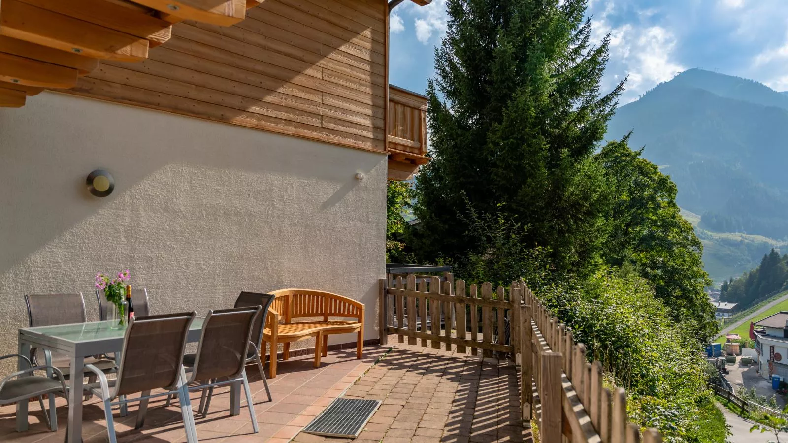 Hasenbach Ski in - Ski Out-Terrace balcony