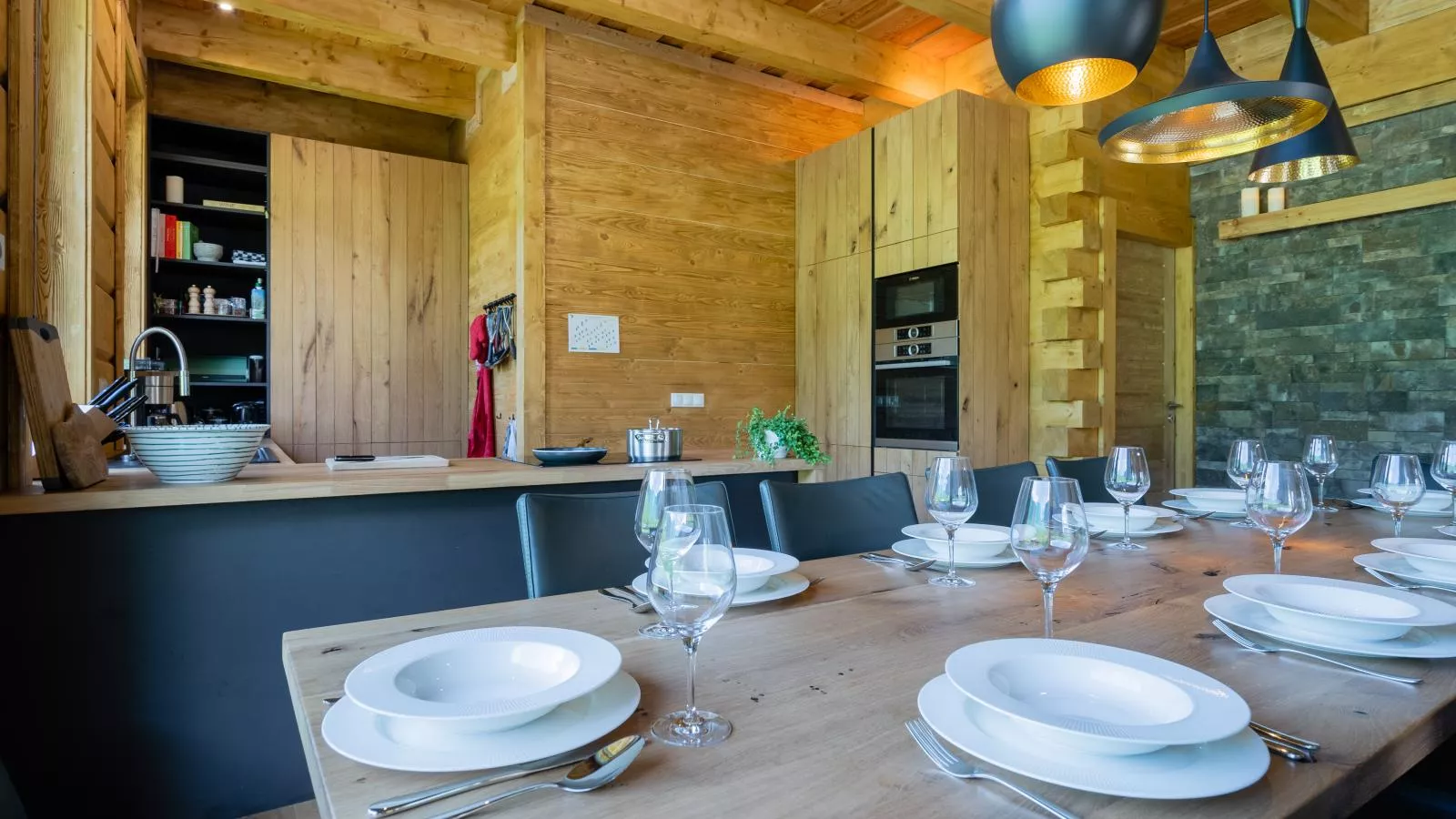 Holzchalet Tauplitz-Esszimmer