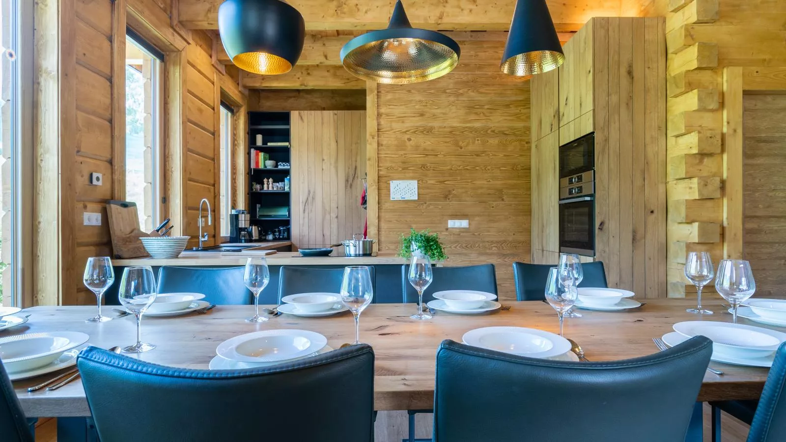 Holzchalet Tauplitz-Esszimmer