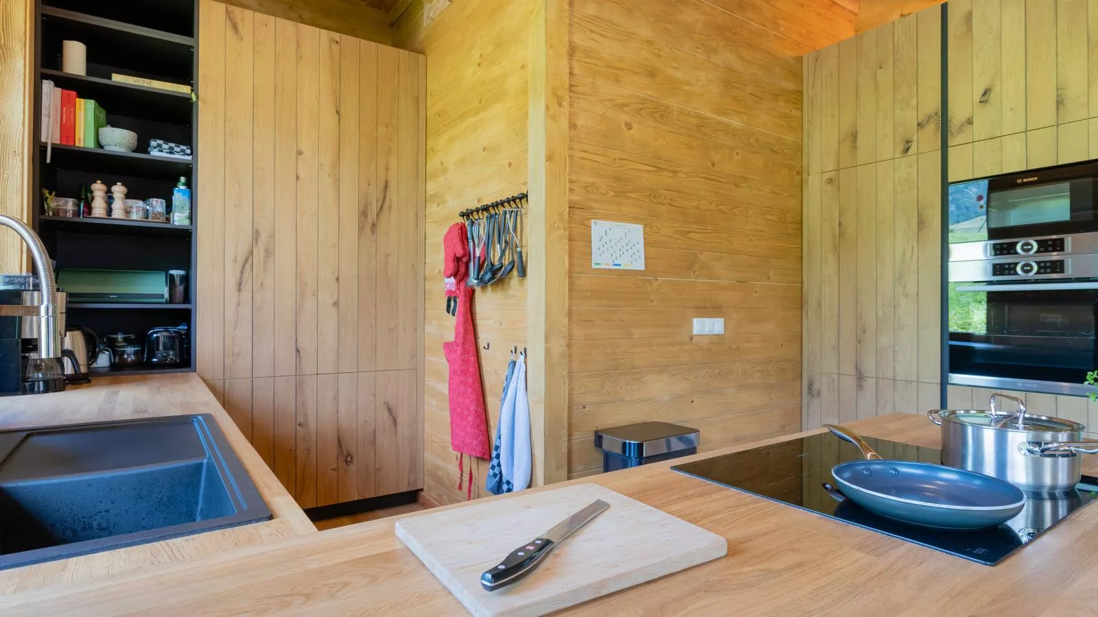 Holzchalet Tauplitz-Küche