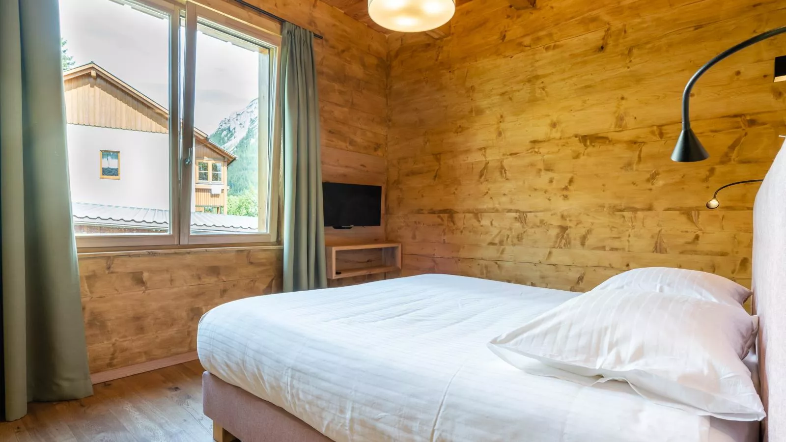Holzchalet Tauplitz-Schlafzimmer