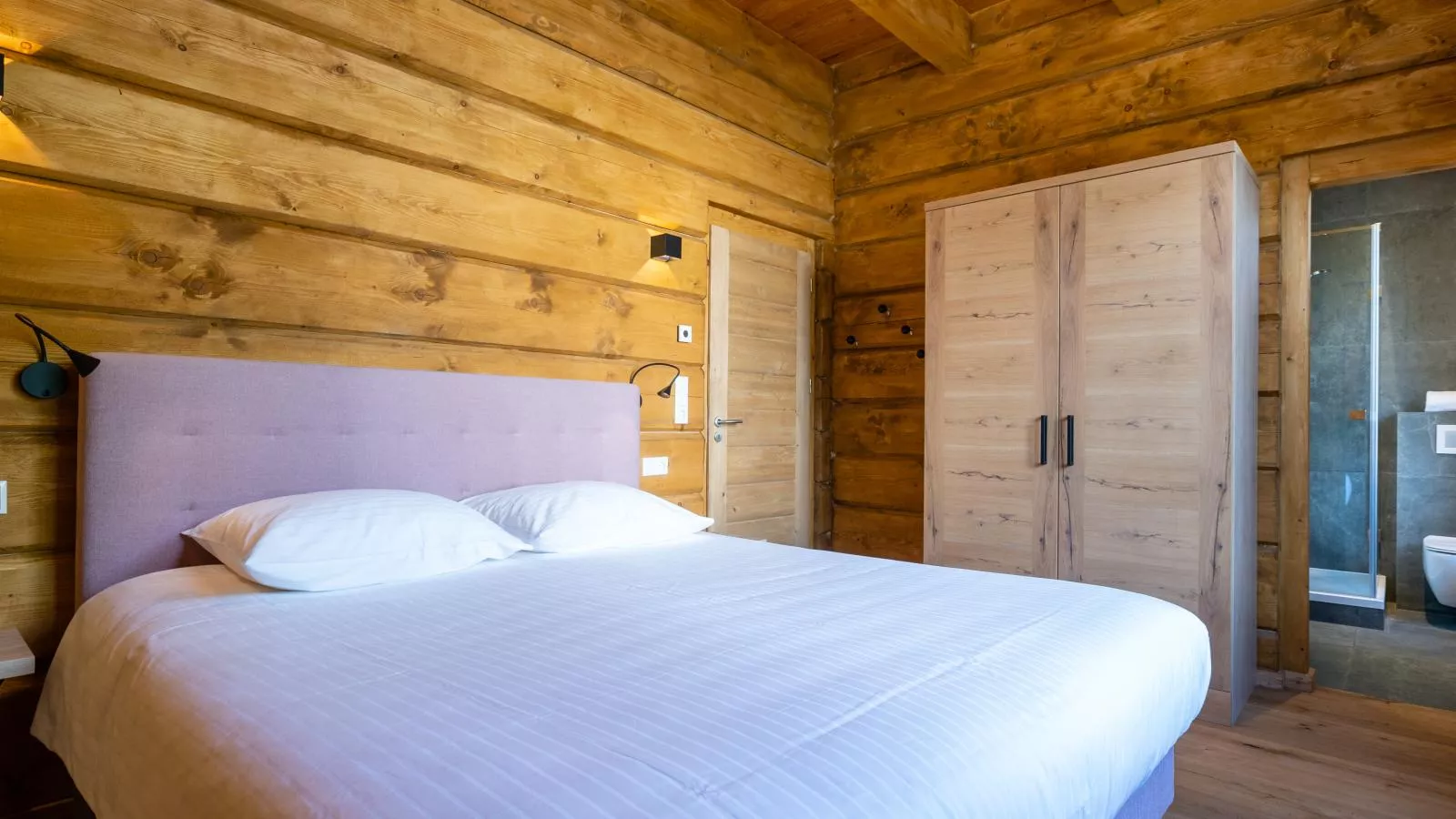Holzchalet Tauplitz-Schlafzimmer