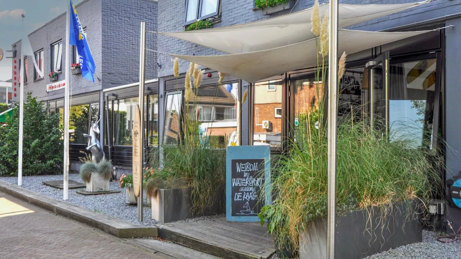 De Kaag Watersport Groepsaccommodatie - 30 pers-Exterior summer