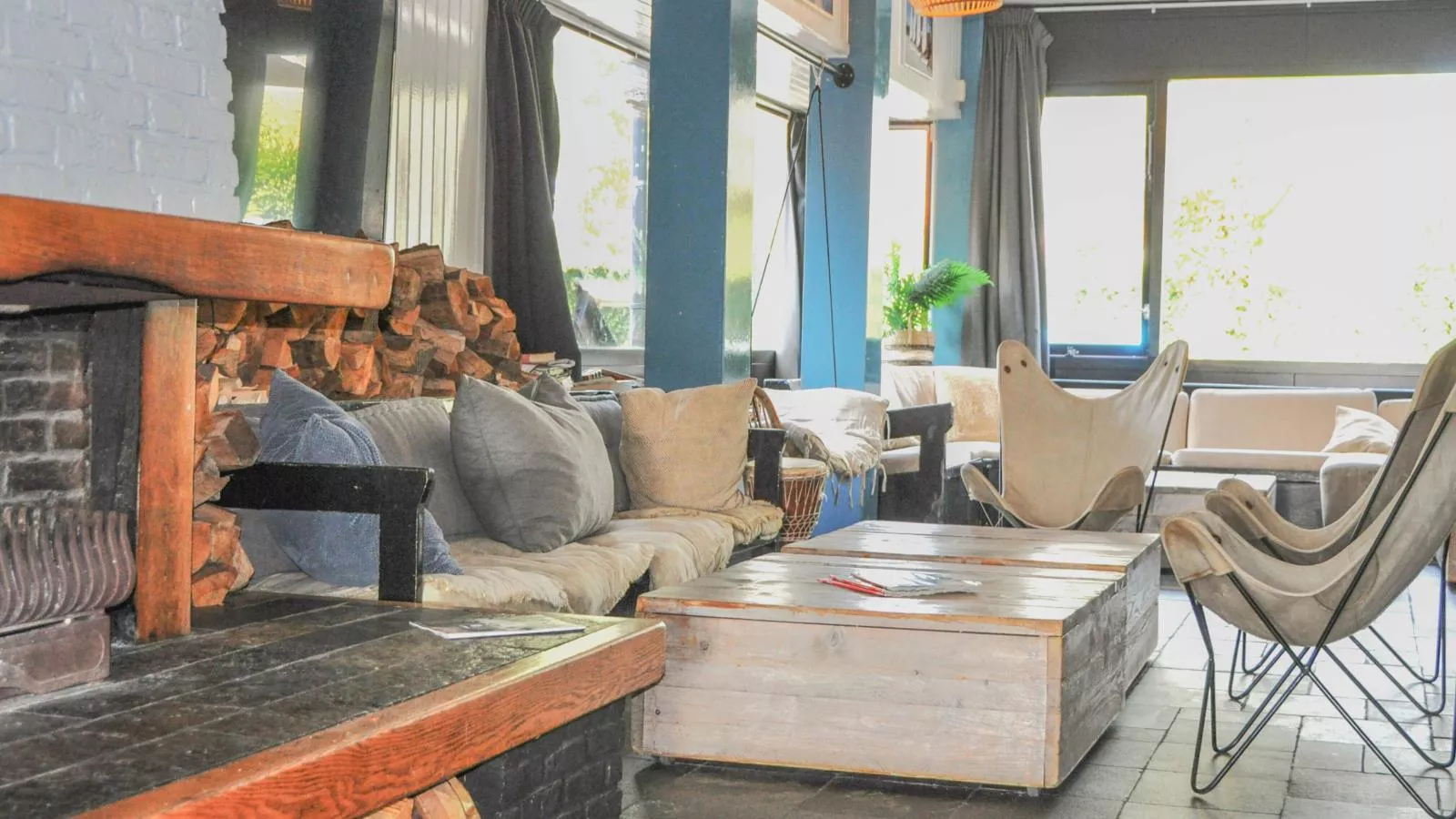 De Kaag Watersport Groepsaccommodatie - 30 pers-Living room