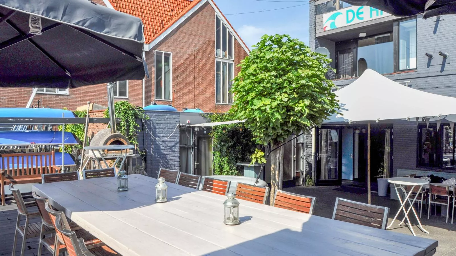 De Kaag Watersport Groepsaccommodatie - 30 pers-Terrace balcony