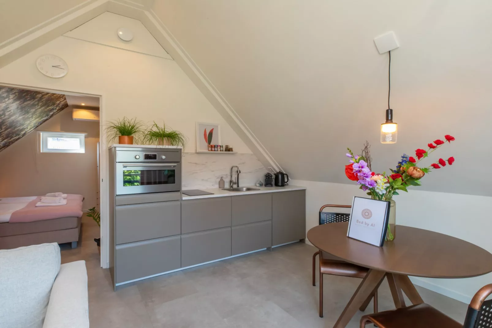 Appartement 'Bed by Al' - Hoofdstraat 16 a  Kortgene-Kitchen