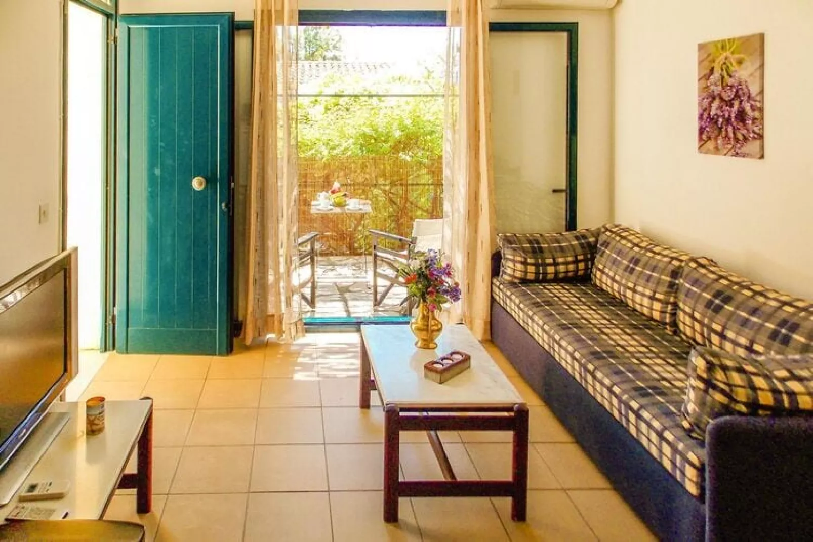Apartments Manto, Barbati-Studio, ground floor-Living room