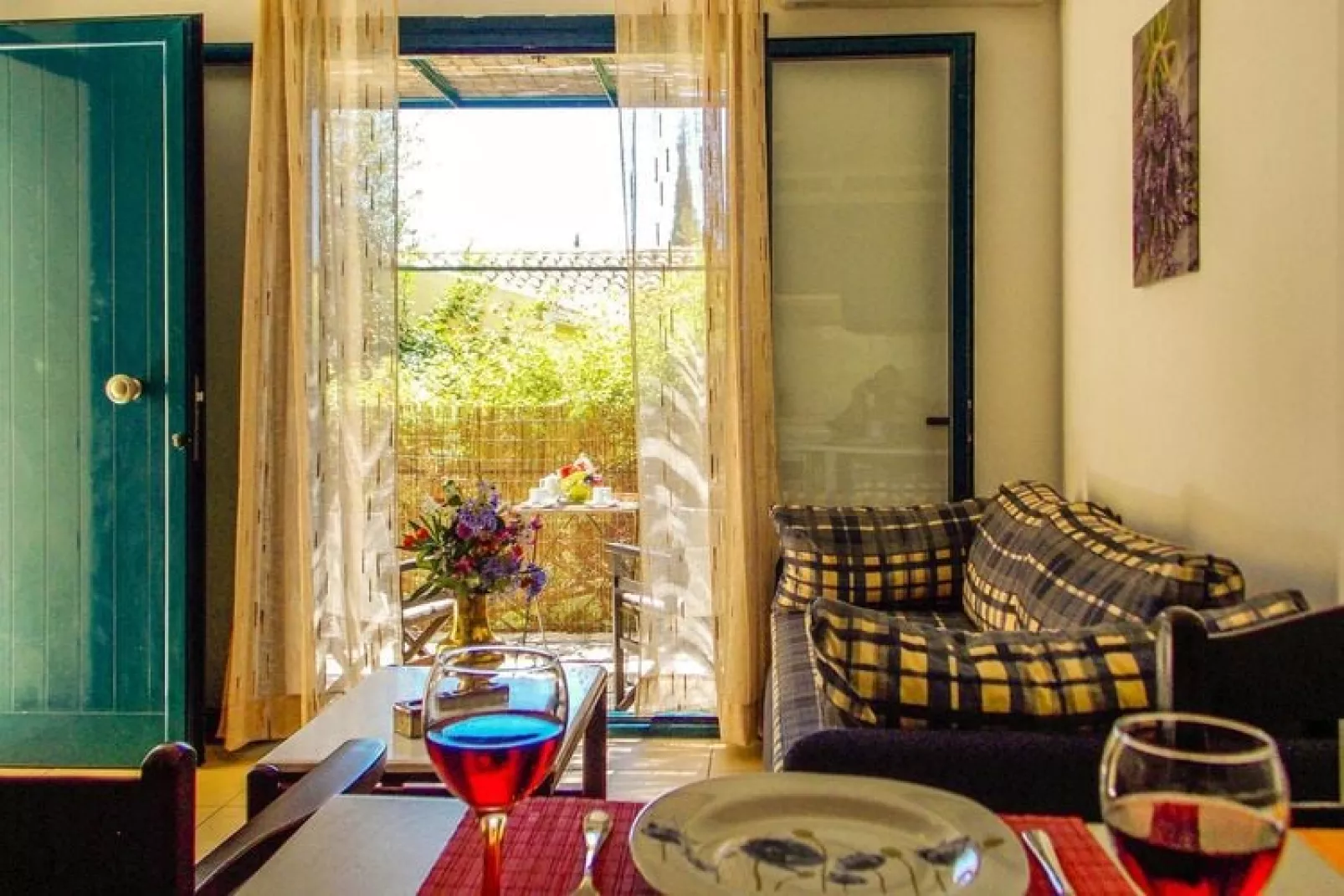 Apartments Manto, Barbati-Studio, ground floor-Living room