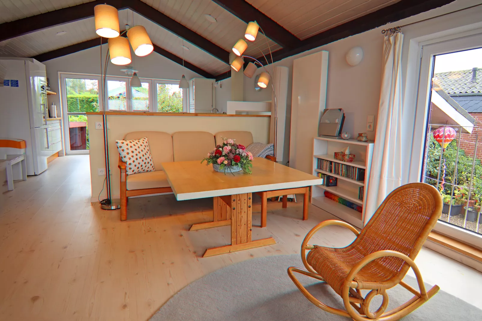 Ferienhaus 110 qm-Wohnzimmer