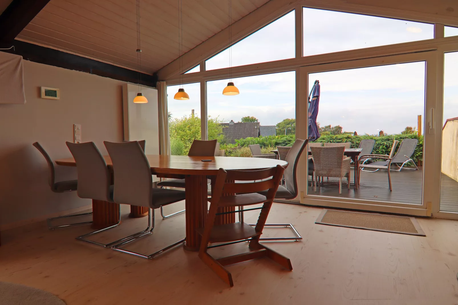 Ferienhaus 110 qm-Esszimmer