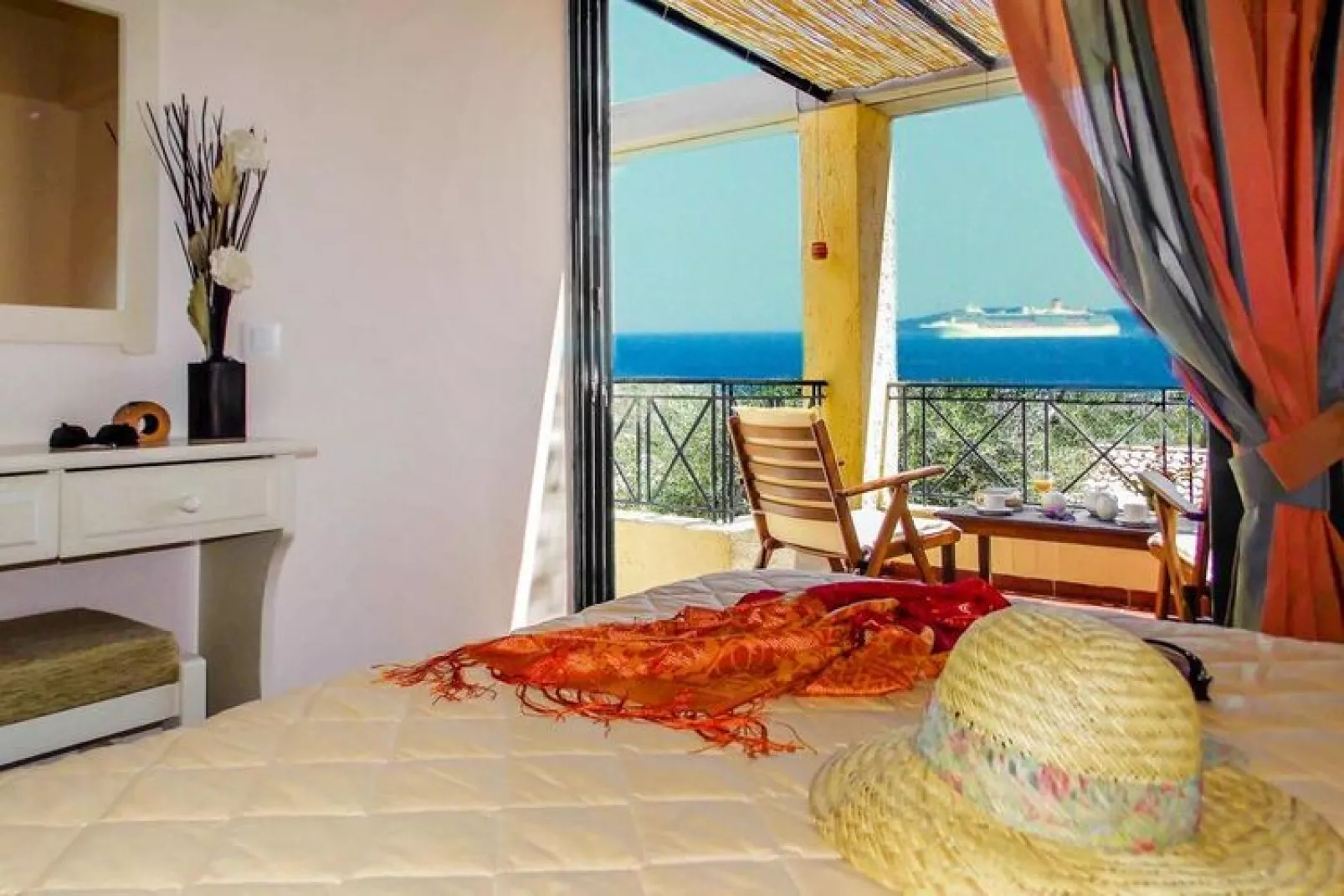 Apartments Manto, Barbati-Studio, ground floor-Bedroom