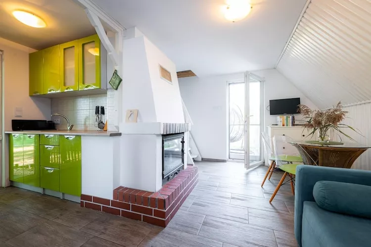 Dom dla 4 os Klępnica-Wohnzimmer