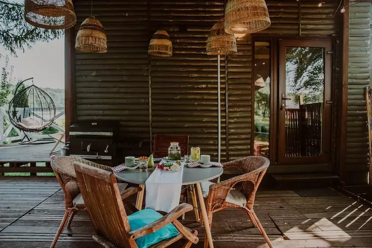 Dom dla 4 os Klępnica-Terrassenbalkon