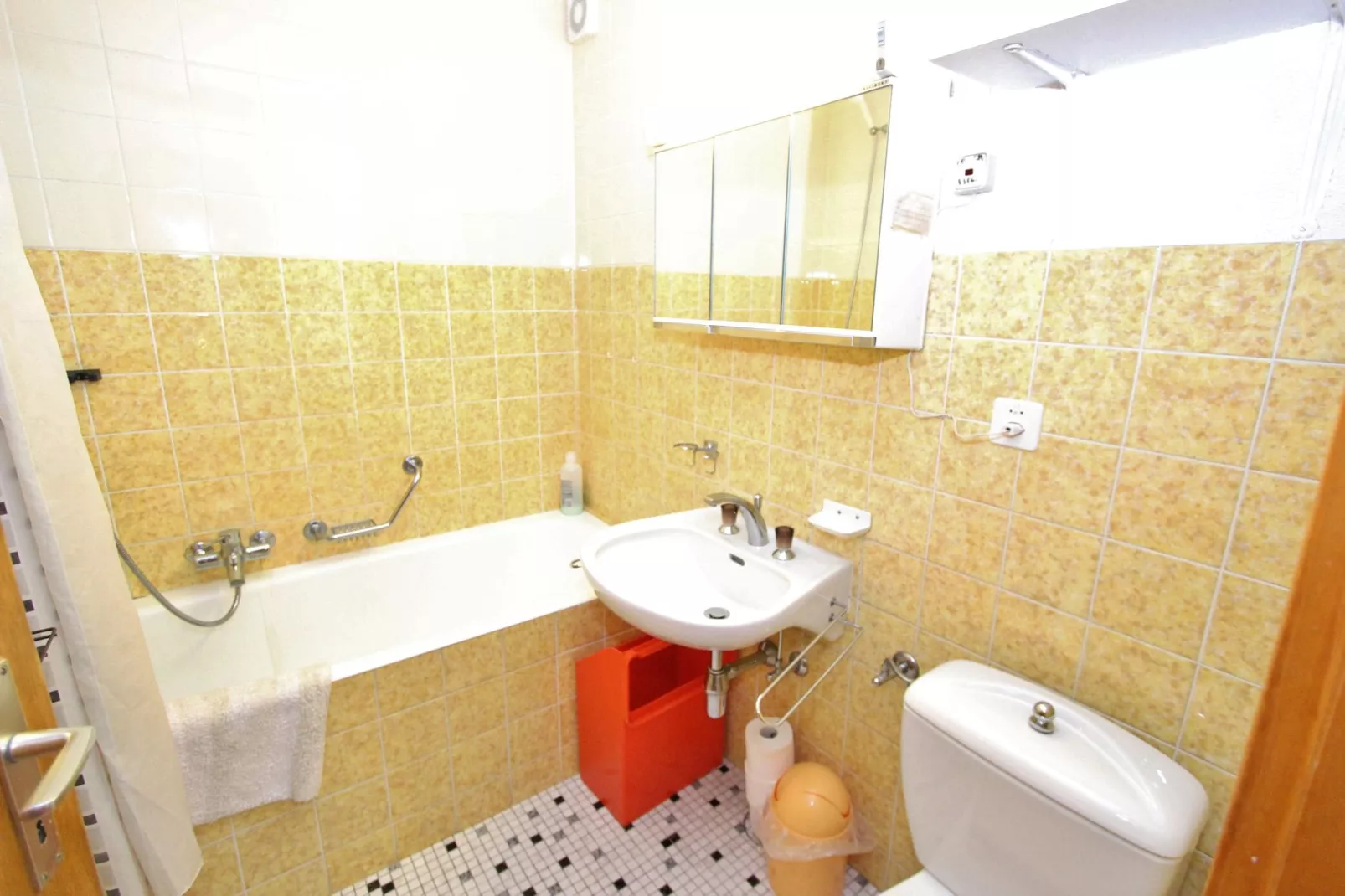 Apartment Bellevue-Badezimmer