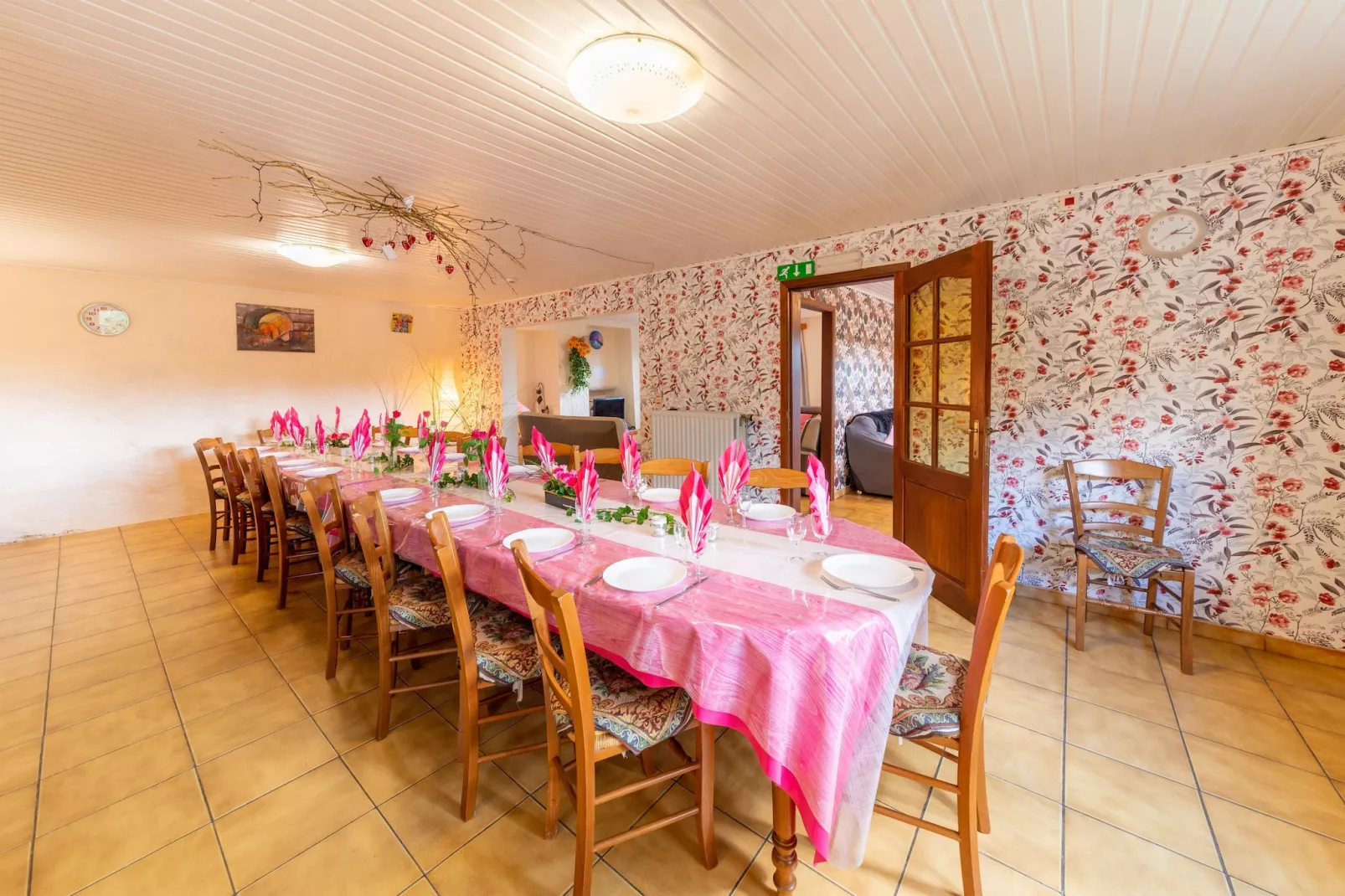 Claire Fontaine-Dining room
