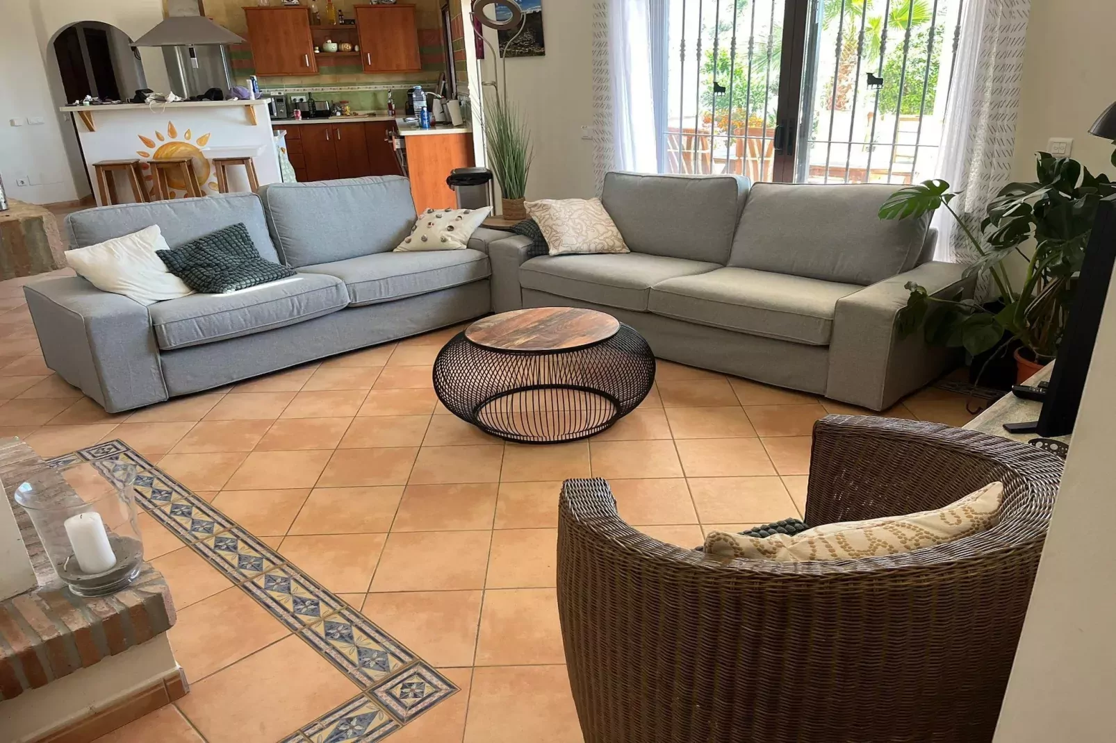 Las Casillas 1-Living room