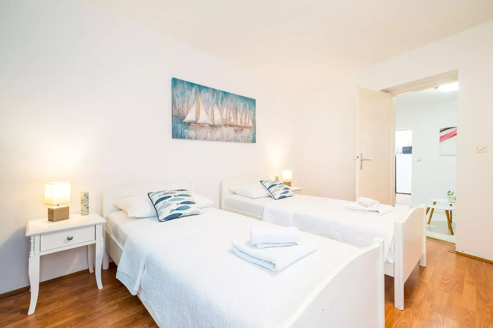 Apartment Laura - Lapad - One-Bedroom Apartment with Terrace-Schlafzimmer