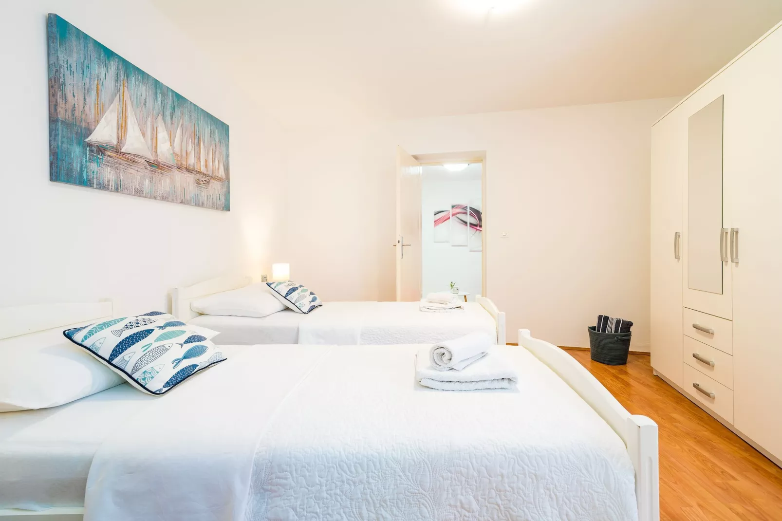 Apartment Laura - Lapad - One-Bedroom Apartment with Terrace-Schlafzimmer