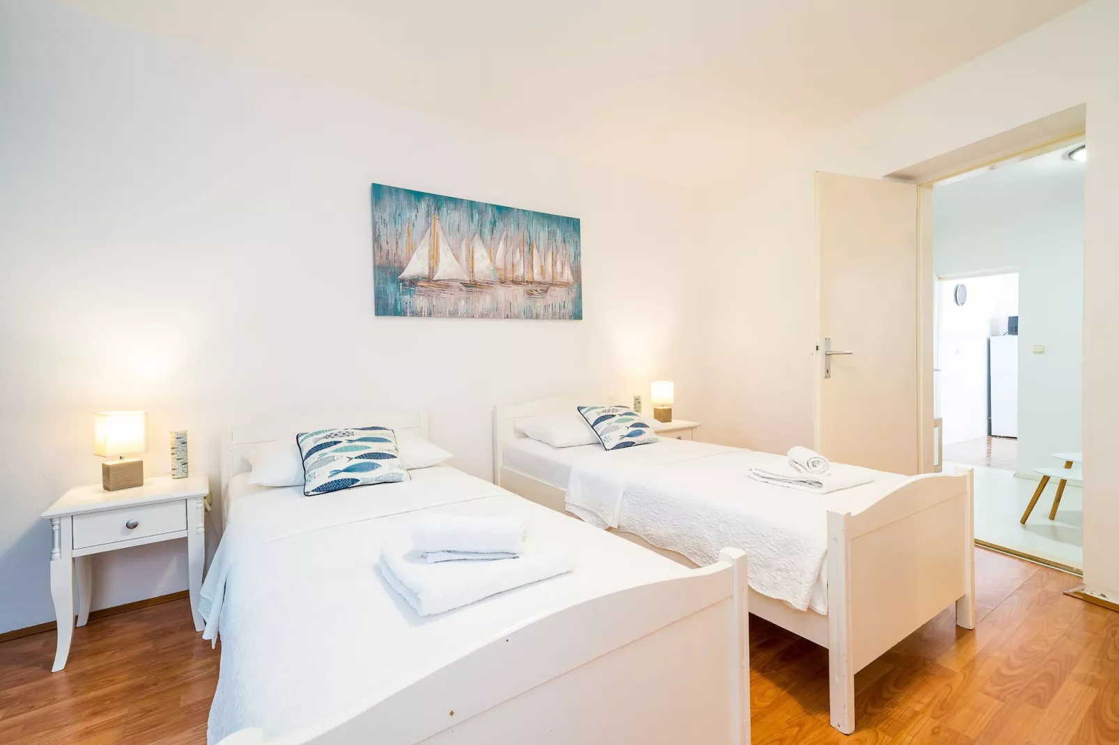 Apartment Laura - Lapad - One-Bedroom Apartment with Terrace-Schlafzimmer