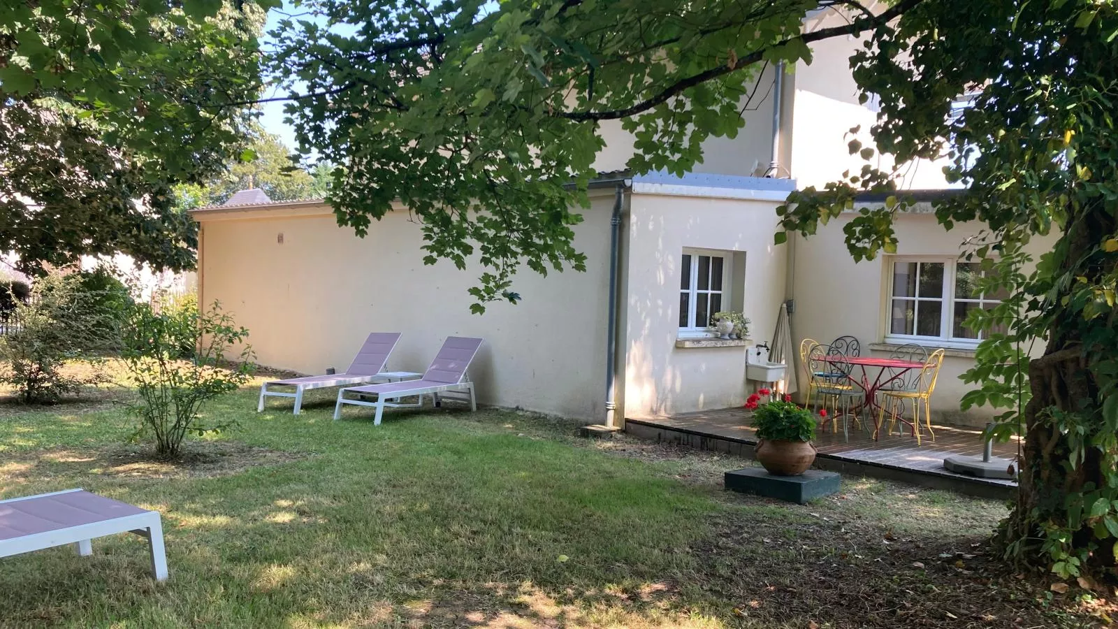 Le Moulin Neuf-Terrassenbalkon
