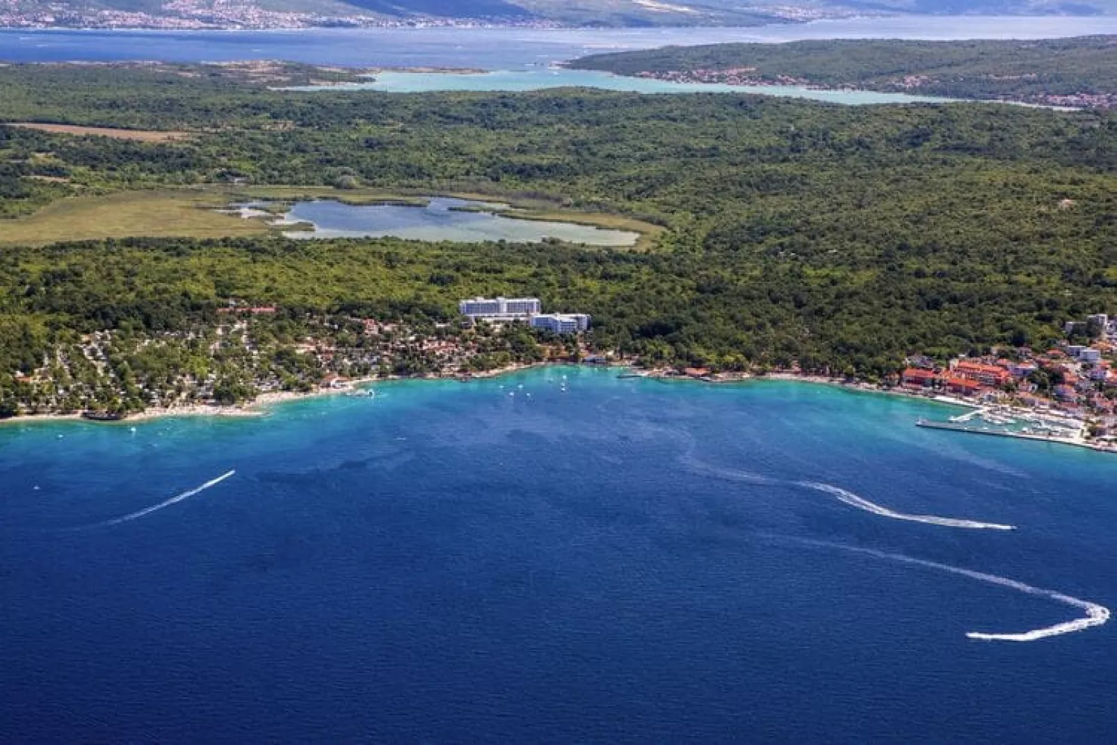 Aminess Gaia Green Villas Njivice - Bungalow Salvia 4 plus 2 ca 45m2-Water view