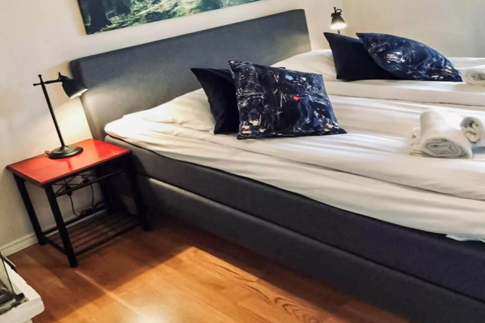 Inviting hotel room with free breakfast-Indoor