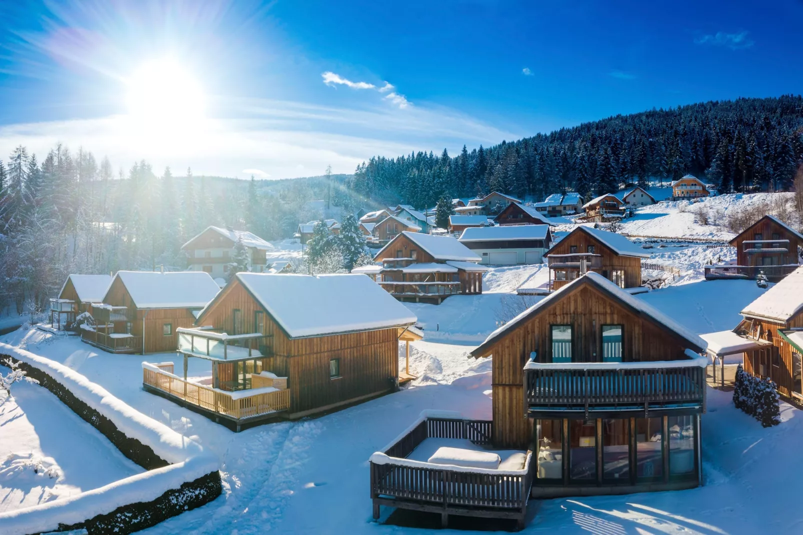 Almdorf Stadl 155-Area winter 1km