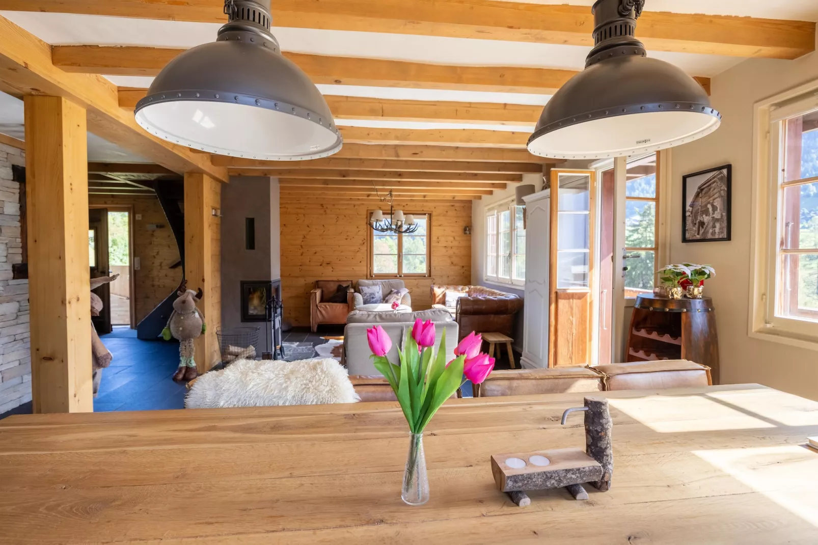 Chalet Verrel - beneden-Esszimmer