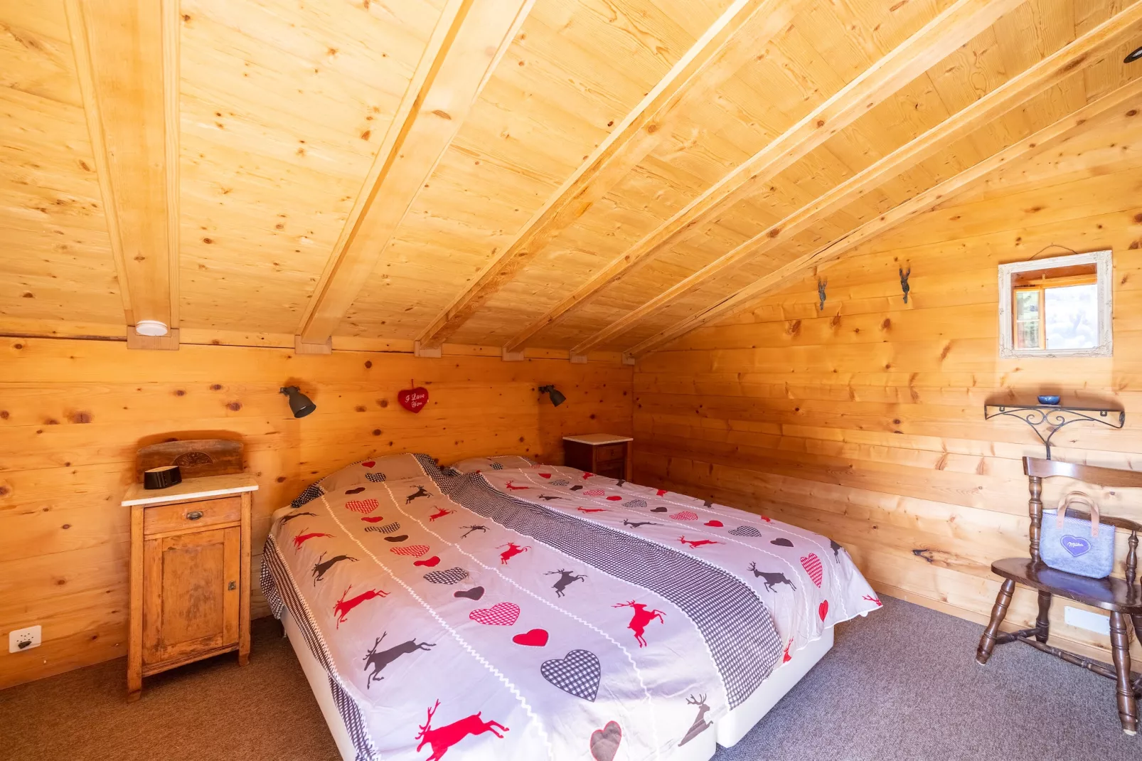 Chalet Verrel - beneden-Schlafzimmer