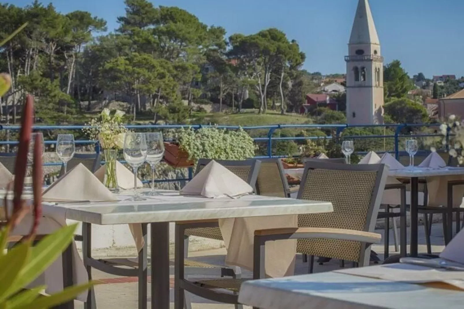 Apartments Punta, Veli Losinj-A2 (2+2), ca. 45 qm, für 4 Pers.-Installations du parc