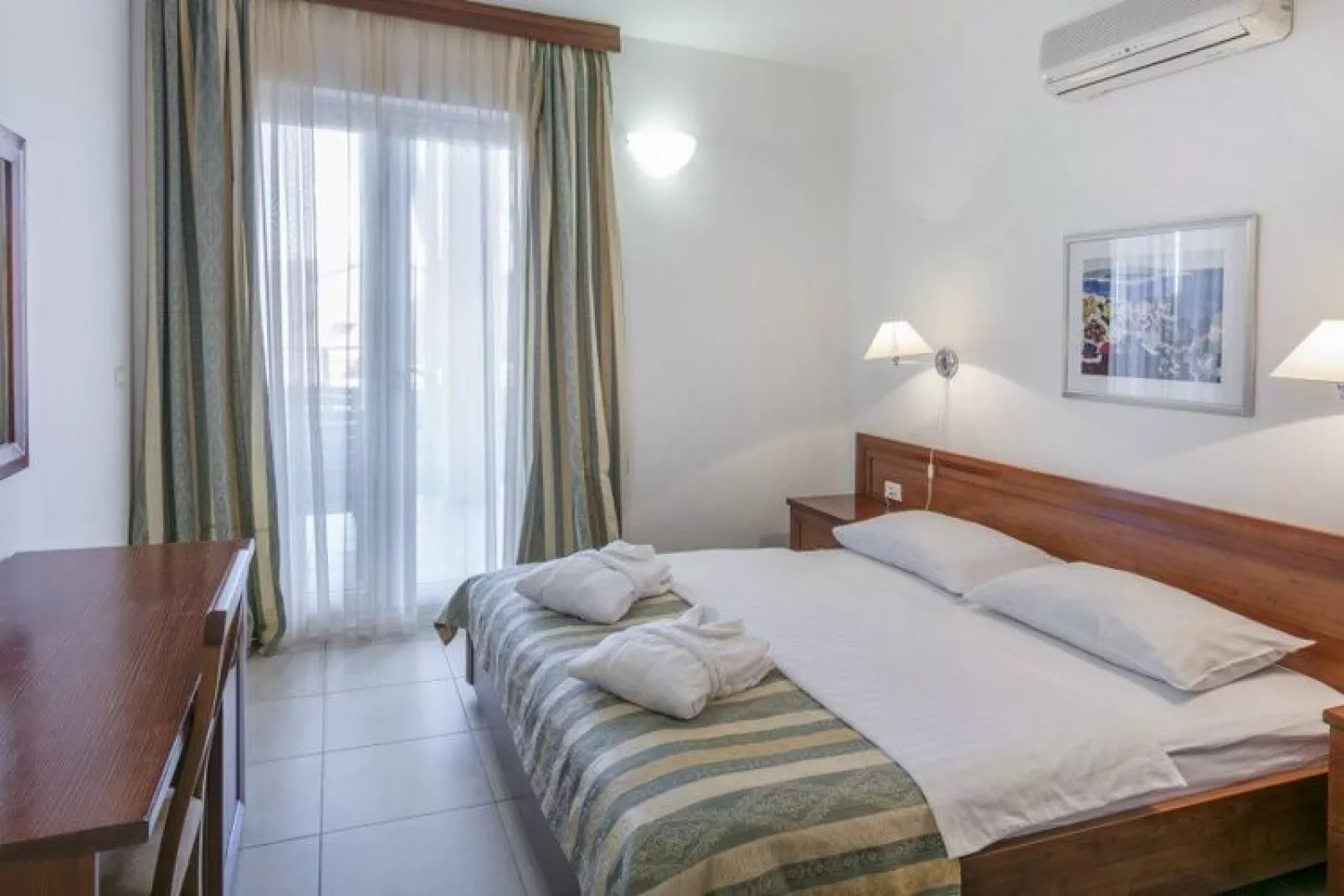 Apartments Punta, Veli Losinj-2-Raum-App., A1 (2+1), ca. 37 qm, für 3 Pers.-Bedroom