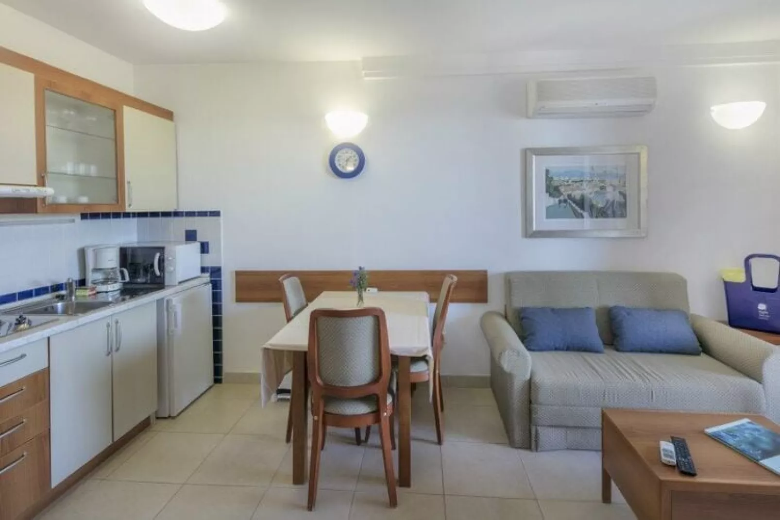 Apartments Punta, Veli Losinj-2-Raum-App., A1 (2+1), ca. 37 qm, für 3 Pers.-Dining room