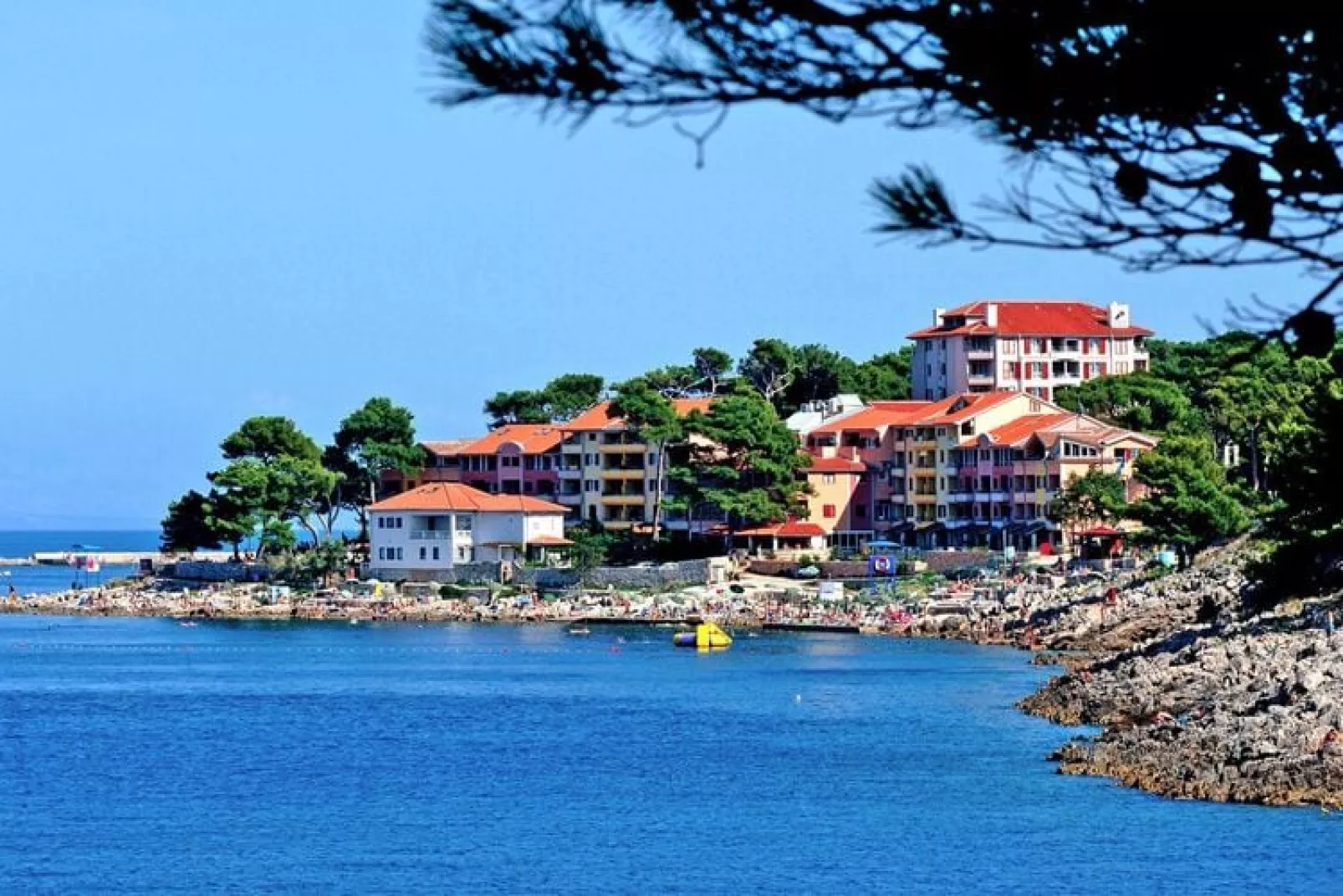 Apartments Punta, Veli Losinj-2-Raum-App., A1 (2+1), ca. 37 qm, für 3 Pers.-Water view