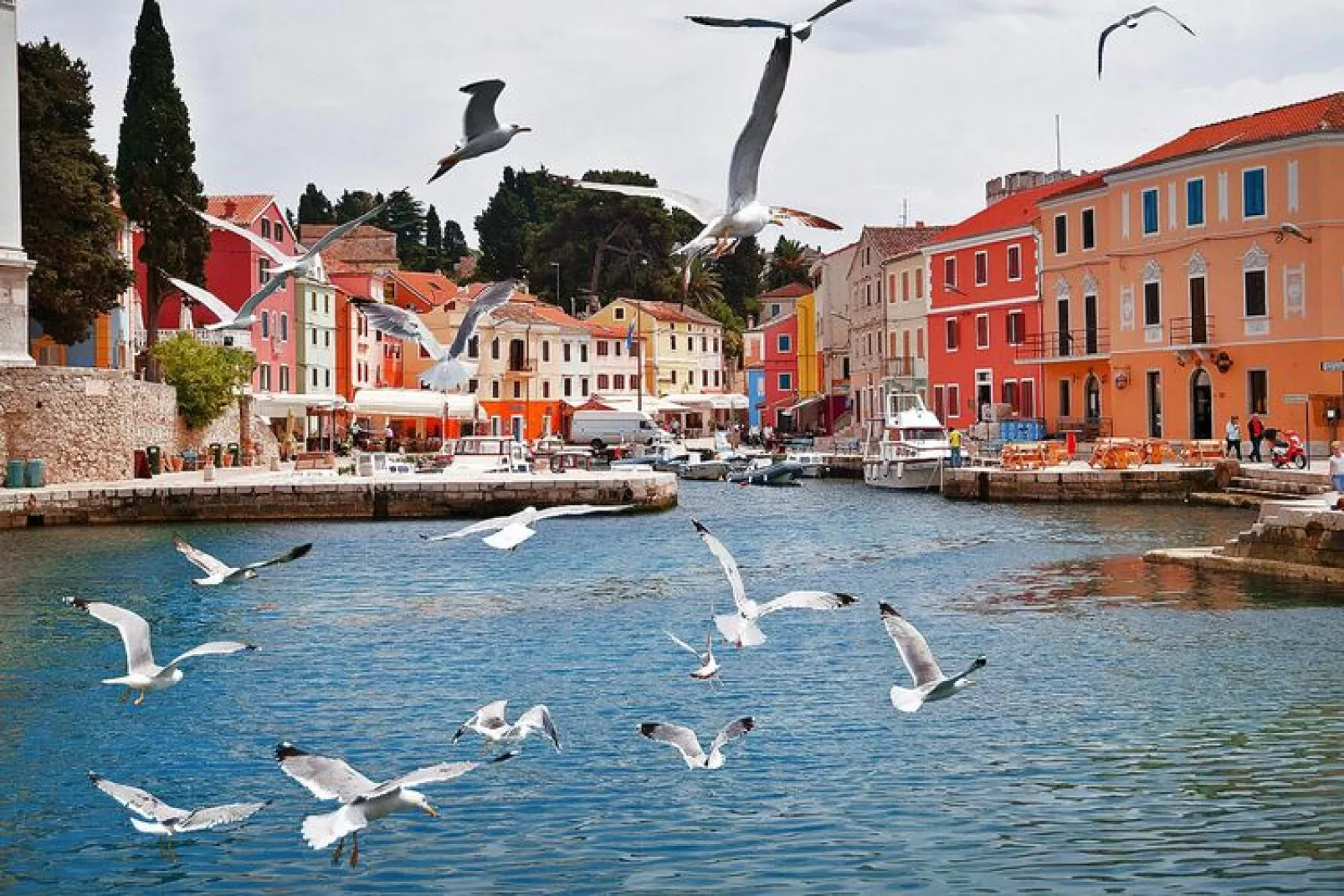 Apartments Punta, Veli Losinj-2-Raum-App., A1 (2+1), ca. 37 qm, für 3 Pers.-Water view