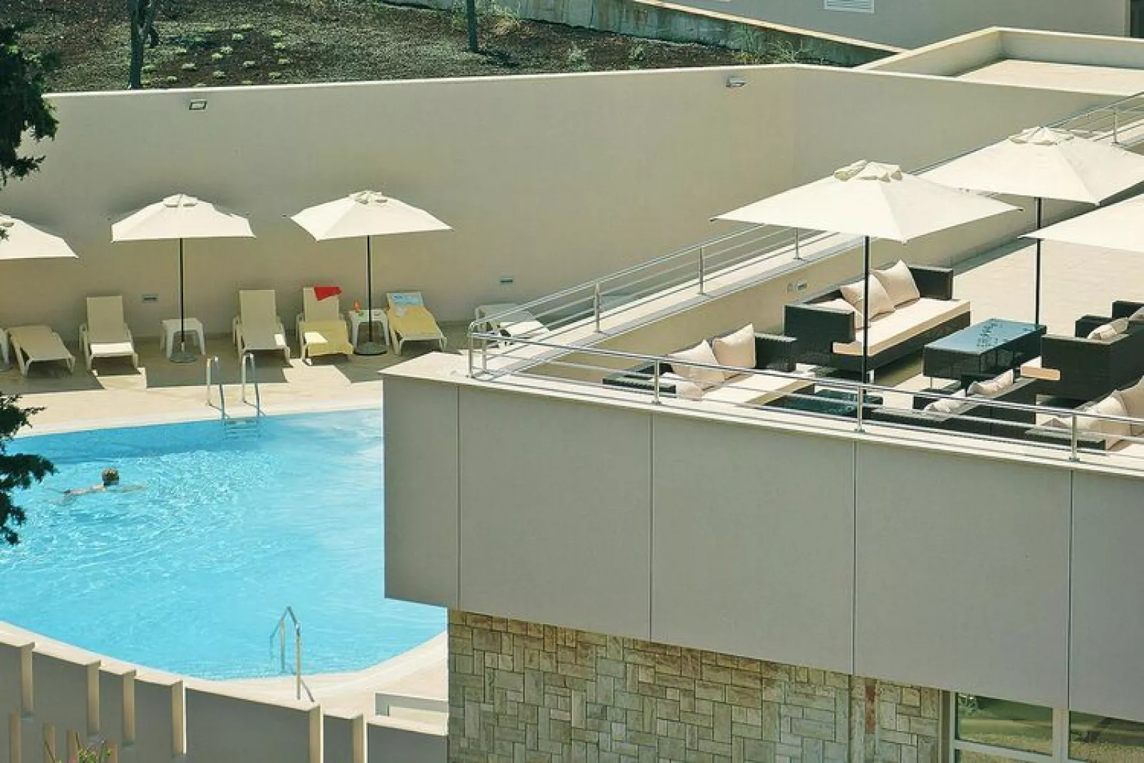 Apartments Punta, Veli Losinj-2-Raum-App., A1 (2+1), ca. 37 qm, für 3 Pers.-Pool
