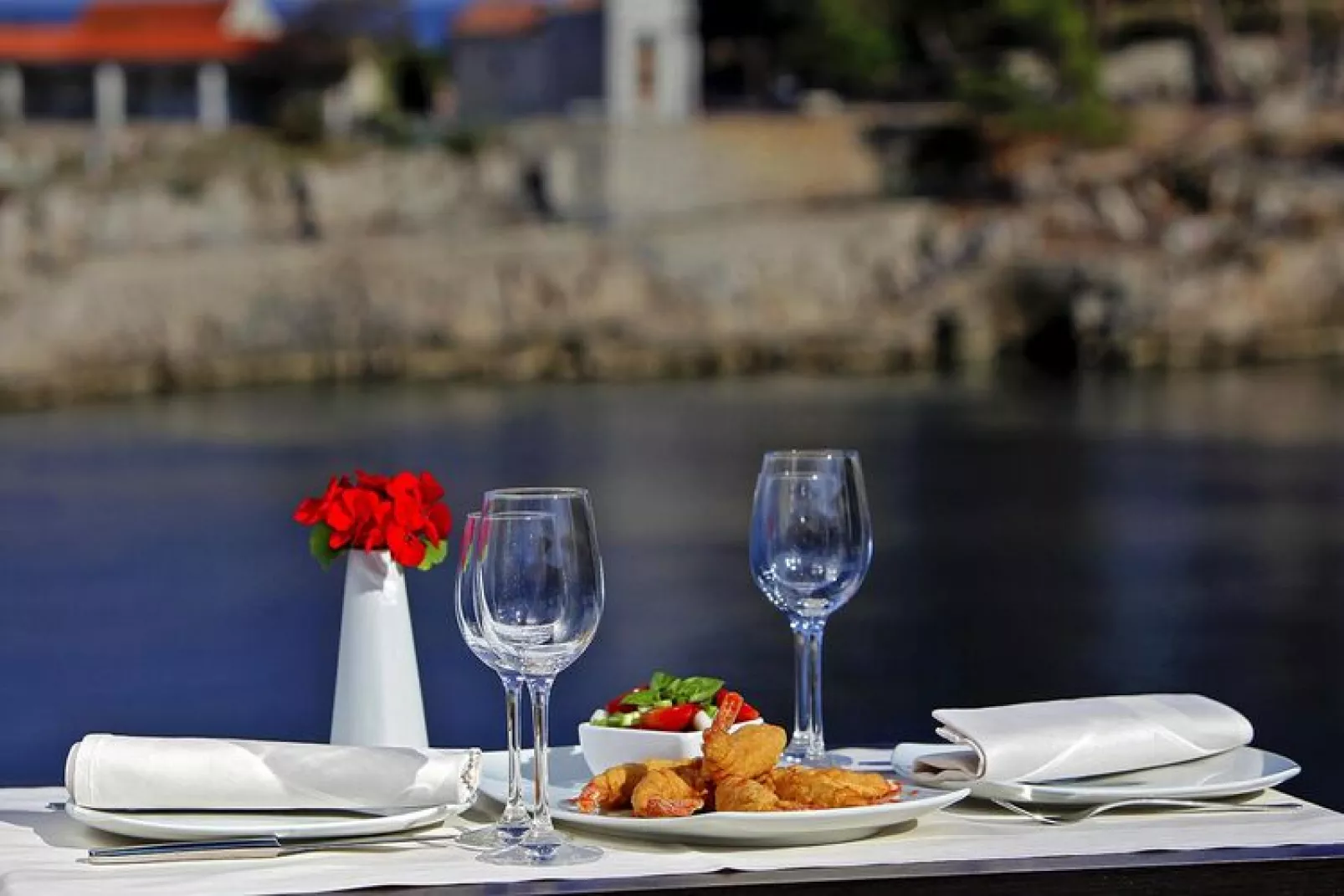 Apartments Punta, Veli Losinj-2-Raum-App., A1 (2+1), ca. 37 qm, für 3 Pers.-Water view