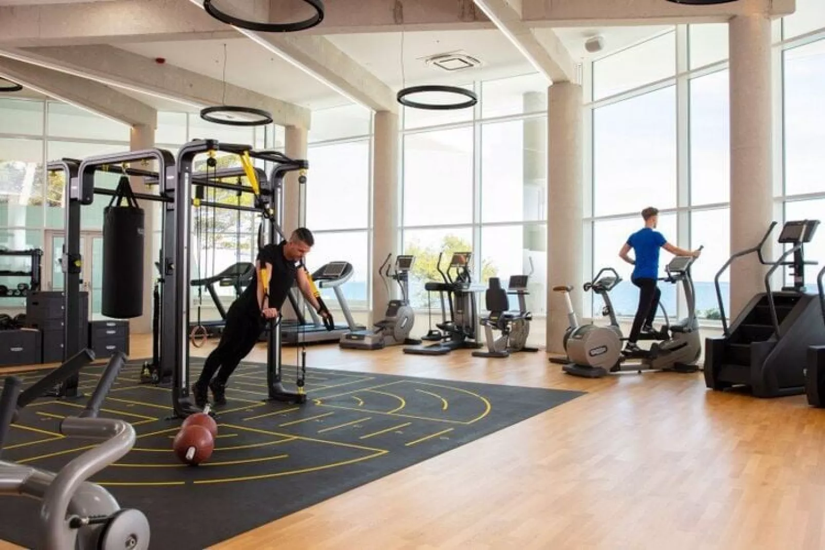 Apartments Punta, Veli Losinj-2-Raum-App., A1 (2+1), ca. 37 qm, für 3 Pers.-Gym