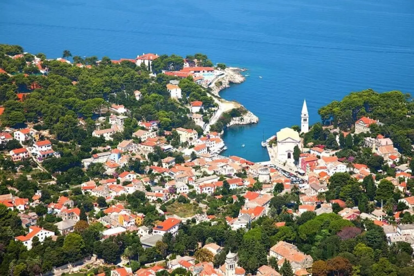 Apartments Punta, Veli Losinj-2-Raum-App., A1 (2+1), ca. 37 qm, für 3 Pers.-Water view