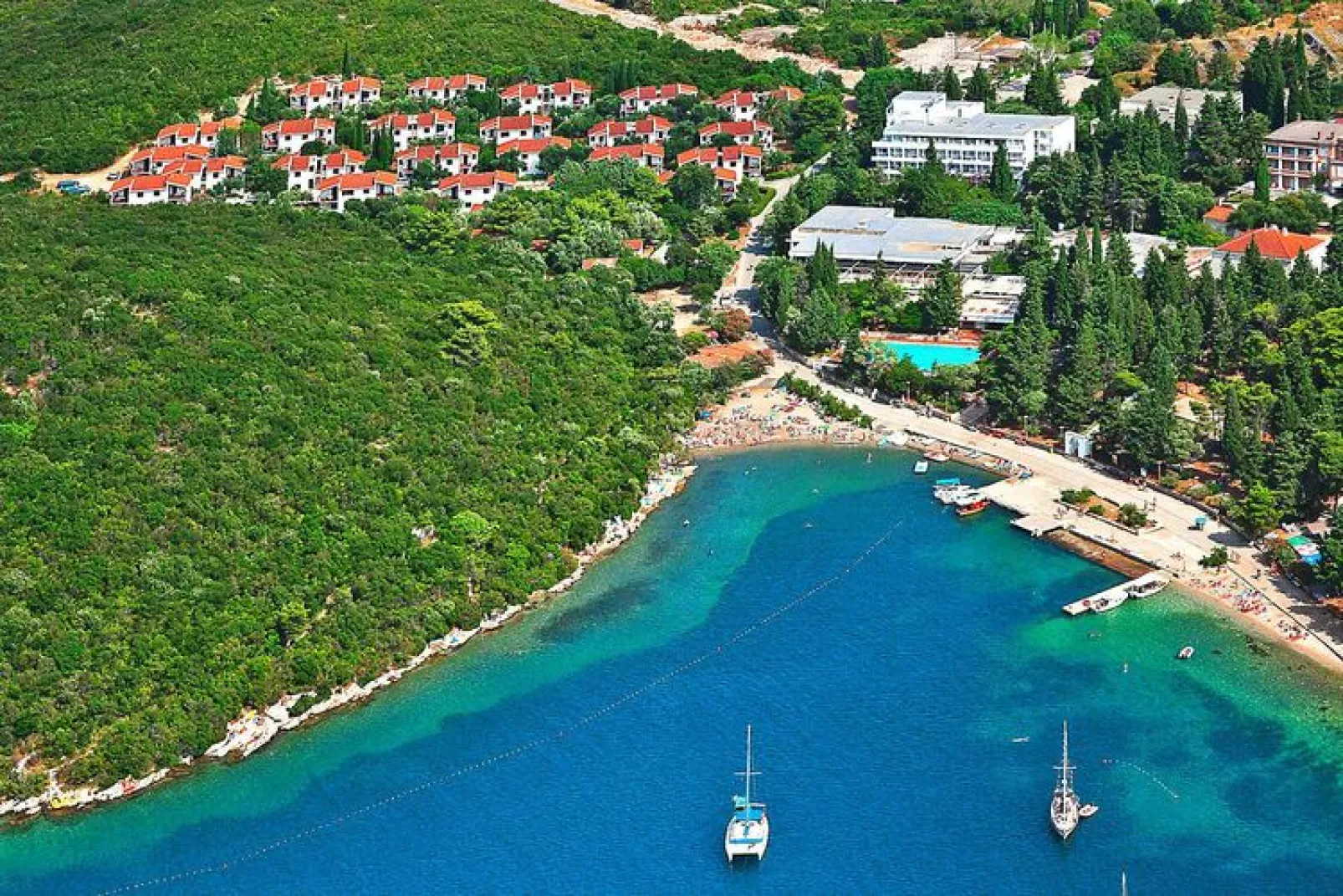 Apartments Aminess Port 9 Residence Korcula-Type C Navis-Pool