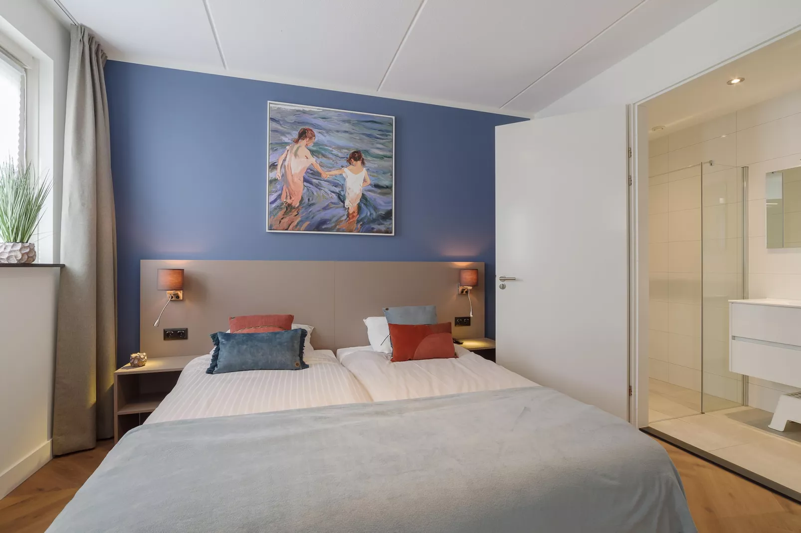 Zeeuwse Pracht 8 p welness-Schlafzimmer