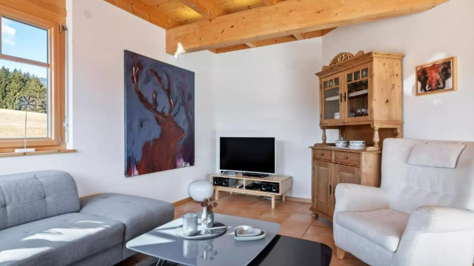 Landhaus St Georgen im Gailtal-Living room