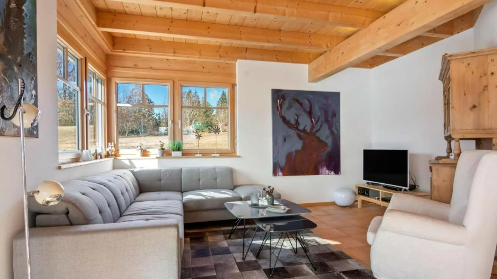 Landhaus St Georgen im Gailtal-Living room
