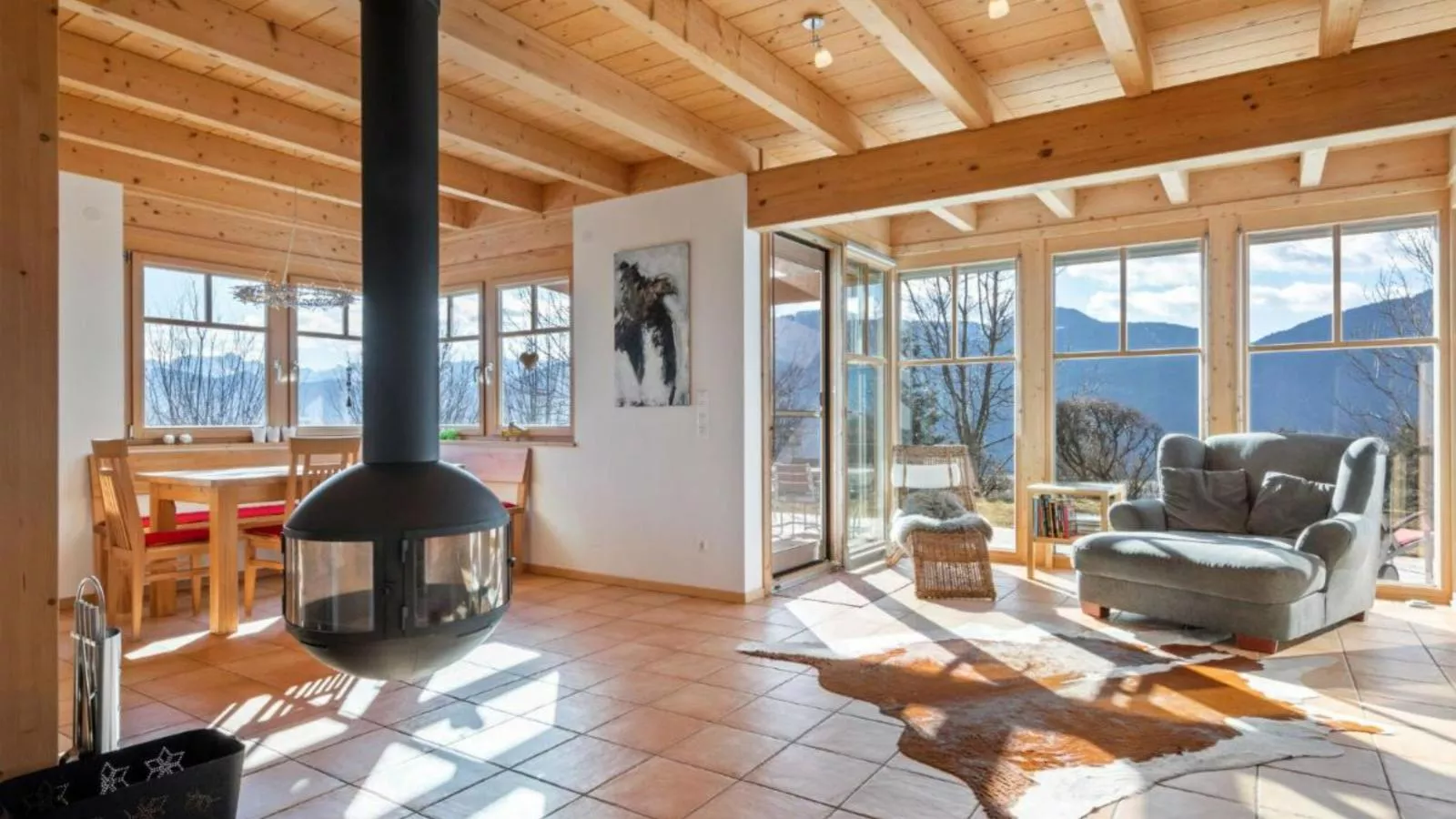 Landhaus St Georgen im Gailtal-Living room
