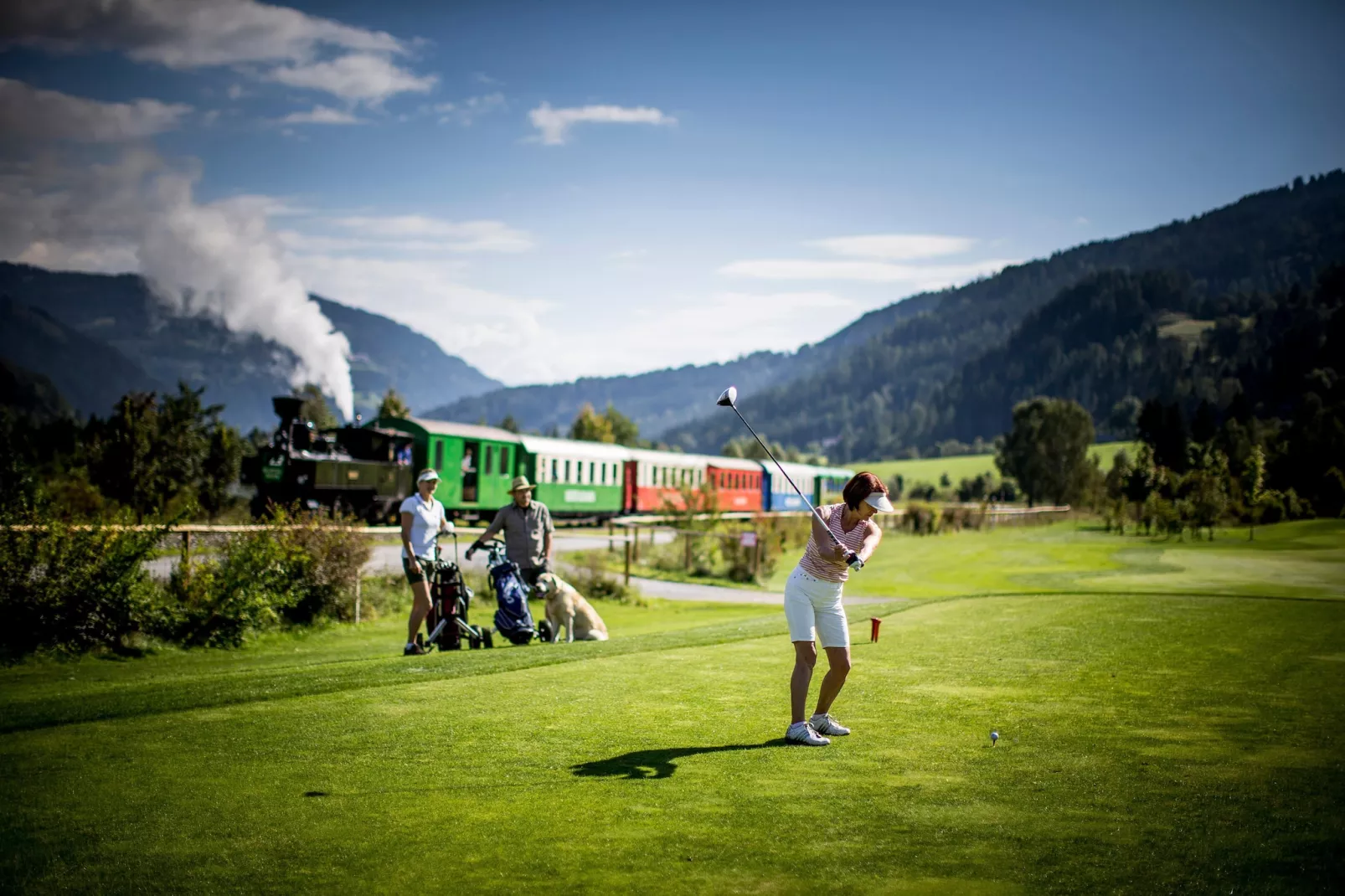 Naturpark Chalets 30-Gebiete Sommer 1 km