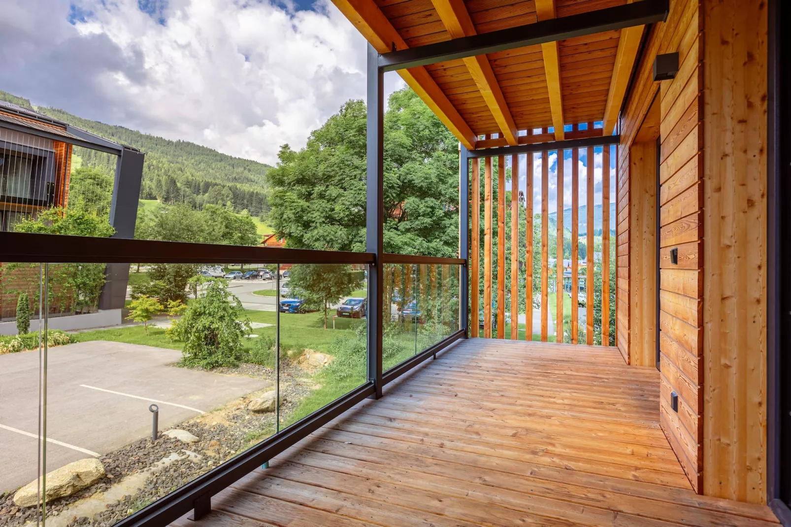 Kreischberg Pool Villen 1b-Terrace balcony